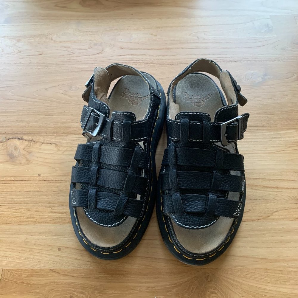 Black Vintage Dr. Martens 8092 Fisherman's Sandal, Euro size 41